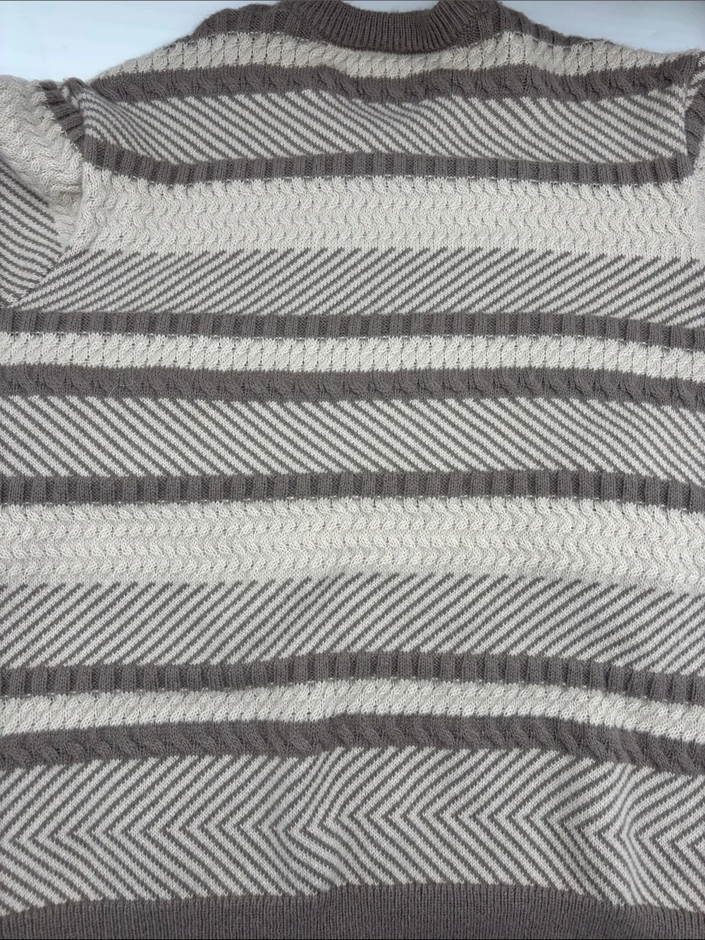 Lucky Brand Mixed Stripe Crewneck Sweater